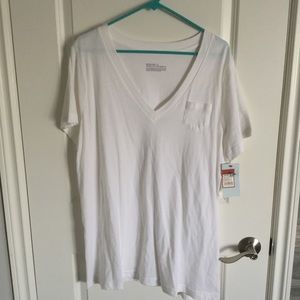 White Boyfriend Tee